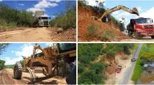 Em Jequié, Prefeitura realiza trabalho de recuperação das estradas rurais atingidas pelas fortes chuvas