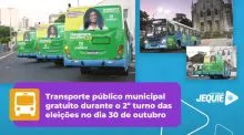 Prefeito de Jequié autoriza gratuidade no transporte público municipal no domingo de eleições