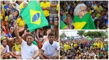 Prefeitura de Jequié iniciou o projeto "Tem Copa na Praça", o jogo do Brasil foi assistido por um grande público com direito a música