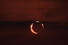 Como assistir ao Eclipse do Anel de Fogo
